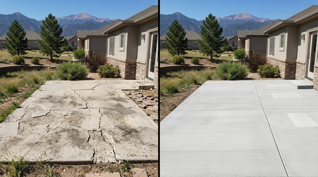 Result concrete in Colorado Springs - Colorado Springs Concrete