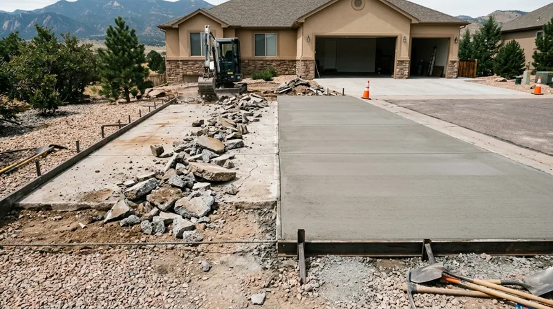 Concrete Removal & Replacement Colorado Springs