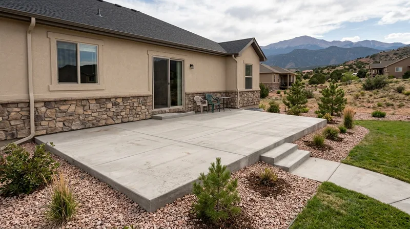 Concrete Patios Colorado Springs