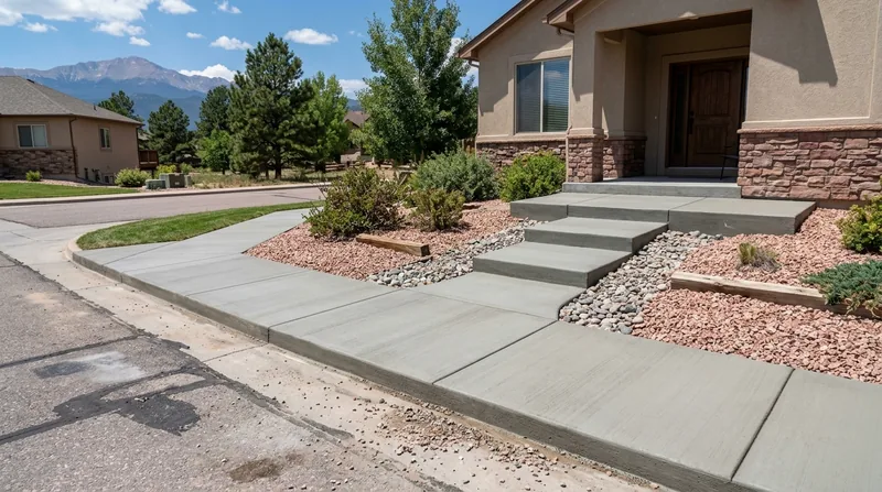 Sidewalks, Walkways & Steps Colorado Springs