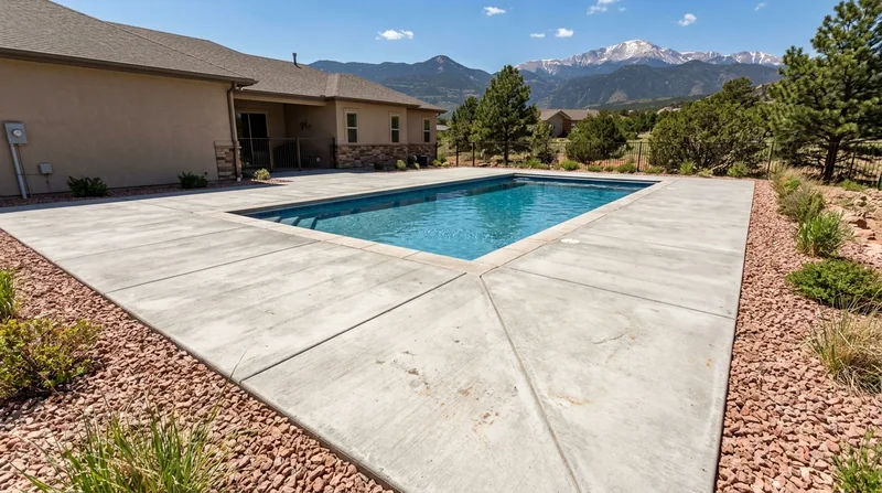 Concrete Pool Decks Colorado Springs